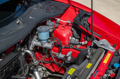 1992 Acura NSX in Formula Red over Black