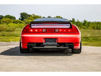1991 Acura NSX in Formula Red over Black