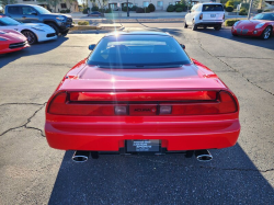 1991 Acura NSX in Formula Red over Black