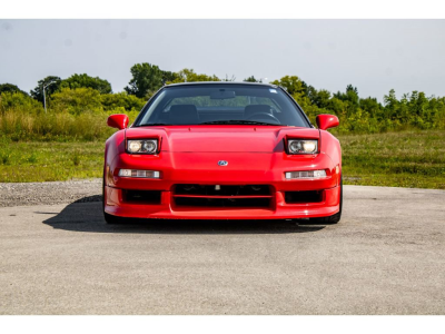 1991 Acura NSX in Formula Red over Black