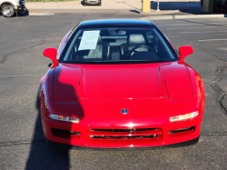 1991 Acura NSX in Formula Red over Black