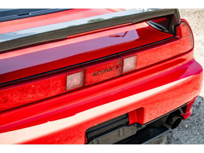 1991 Acura NSX in Formula Red over Black