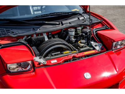 1991 Acura NSX in Formula Red over Black