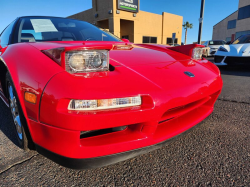 1991 Acura NSX in Formula Red over Black