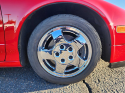 1991 Acura NSX in Formula Red over Black