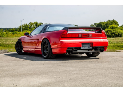 1991 Acura NSX in Formula Red over Black