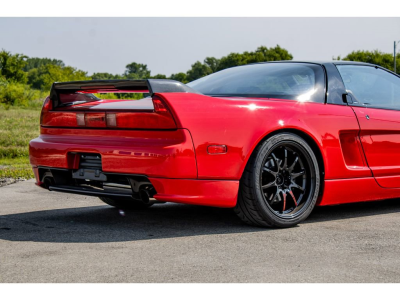1991 Acura NSX in Formula Red over Black