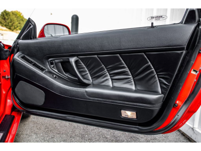 1991 Acura NSX in Formula Red over Black