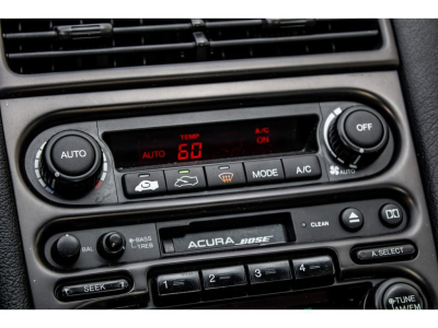 1991 Acura NSX in Formula Red over Black