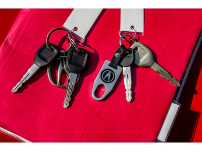 1991 Acura NSX in Formula Red over Black