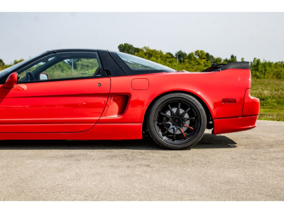 1991 Acura NSX in Formula Red over Black