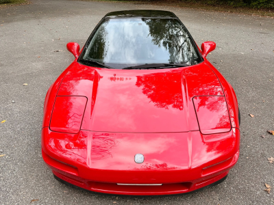 1992 Acura NSX in Formula Red over Black