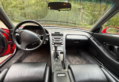 1992 Acura NSX in Formula Red over Black