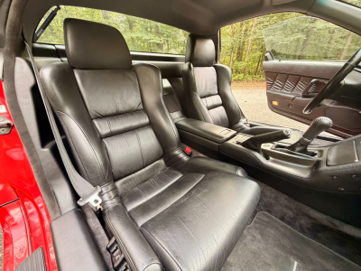 1992 Acura NSX in Formula Red over Black