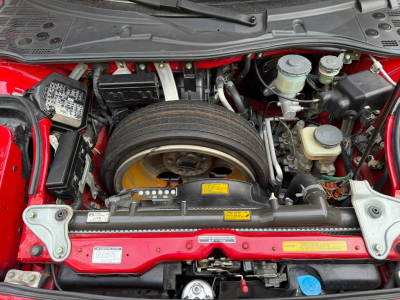 1992 Acura NSX in Formula Red over Black