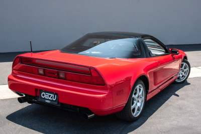 1991 Acura NSX in Formula Red over Ivory