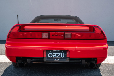 1991 Acura NSX in Formula Red over Ivory