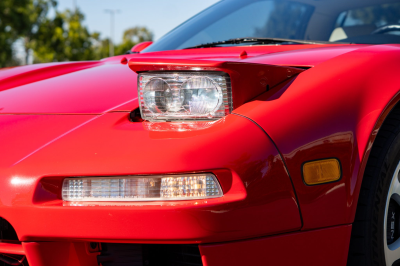 1991 Acura NSX in Formula Red over Ivory