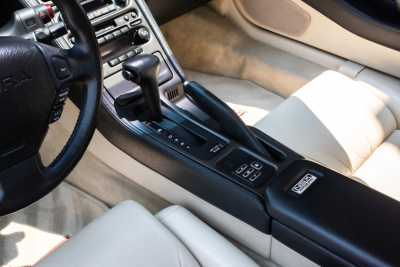 1991 Acura NSX in Formula Red over Ivory