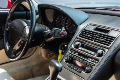 1991 Acura NSX in Formula Red over Ivory