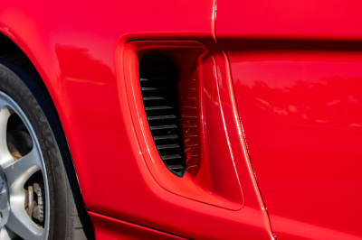 1991 Acura NSX in Formula Red over Ivory