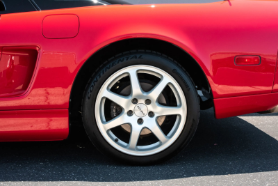 1991 Acura NSX in Formula Red over Ivory