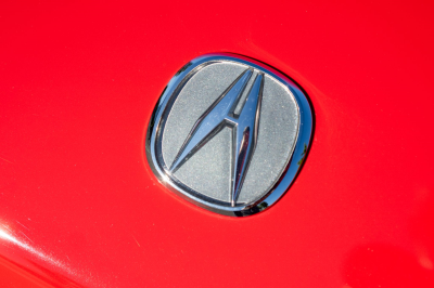 1991 Acura NSX in Formula Red over Ivory