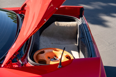 1991 Acura NSX in Formula Red over Ivory
