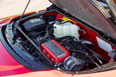 1991 Acura NSX in Formula Red over Ivory