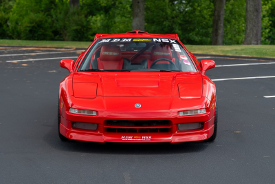 1991 Acura NSX in Formula Red over Black