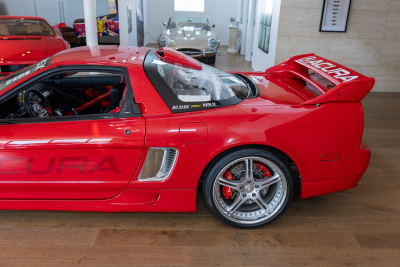 1991 Acura NSX in Formula Red over Black