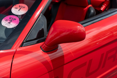 1991 Acura NSX in Formula Red over Black