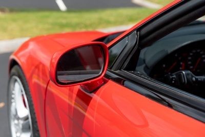 1991 Acura NSX in Formula Red over Black