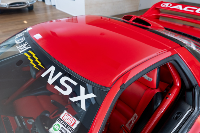 1991 Acura NSX in Formula Red over Black