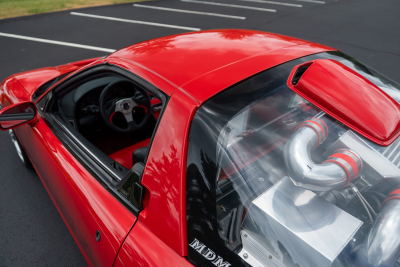 1991 Acura NSX in Formula Red over Black