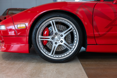 1991 Acura NSX in Formula Red over Black