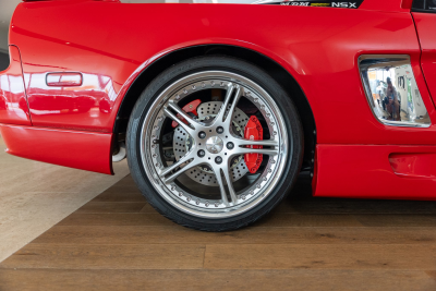 1991 Acura NSX in Formula Red over Black