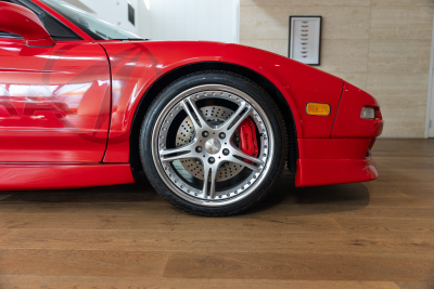 1991 Acura NSX in Formula Red over Black
