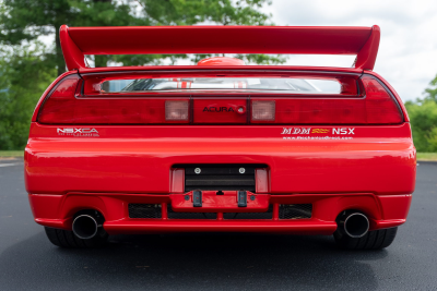 1991 Acura NSX in Formula Red over Black
