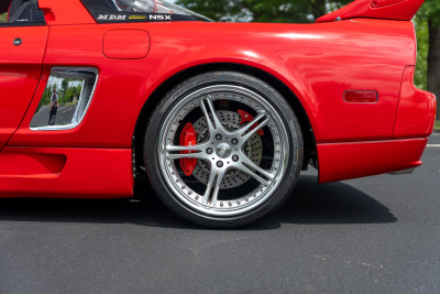 1991 Acura NSX in Formula Red over Black