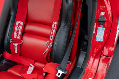 1991 Acura NSX in Formula Red over Black