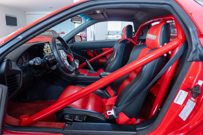 1991 Acura NSX in Formula Red over Black