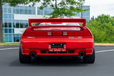 1991 Acura NSX in Formula Red over Black