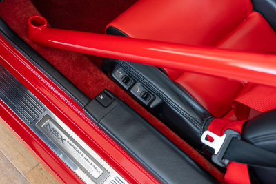 1991 Acura NSX in Formula Red over Black