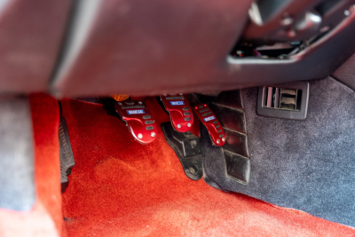 1991 Acura NSX in Formula Red over Black