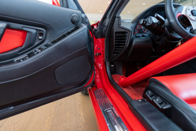 1991 Acura NSX in Formula Red over Black