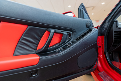 1991 Acura NSX in Formula Red over Black