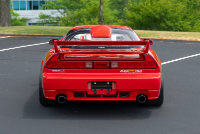 1991 Acura NSX in Formula Red over Black