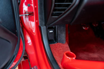 1991 Acura NSX in Formula Red over Black