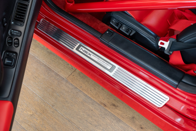 1991 Acura NSX in Formula Red over Black